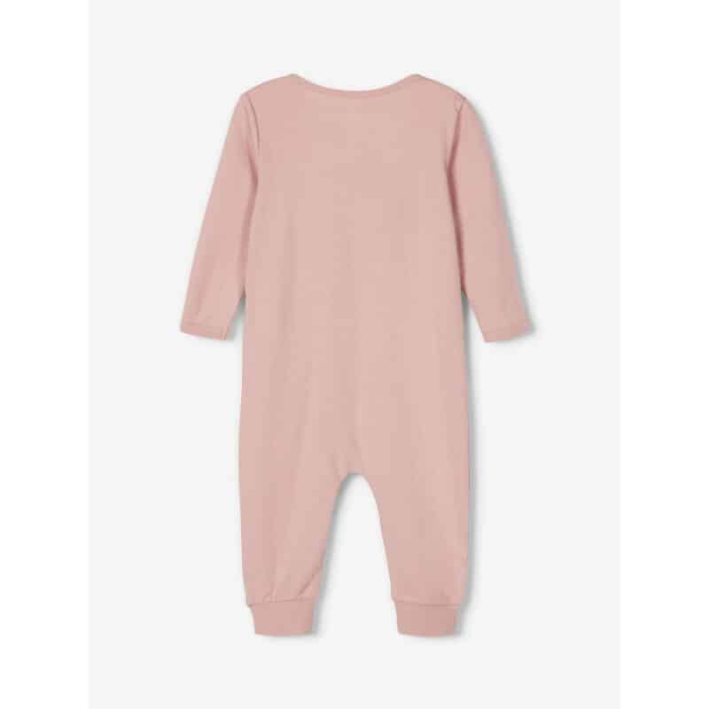NAME IT 2er Pack Baby-Mädchen Schlafanzug Schmetterlinge Blüten mit Reißverschluss Rosa und Graublau – Detailbild 6 – jetzt kaufen bei Lifetex-Heimtextilien.de