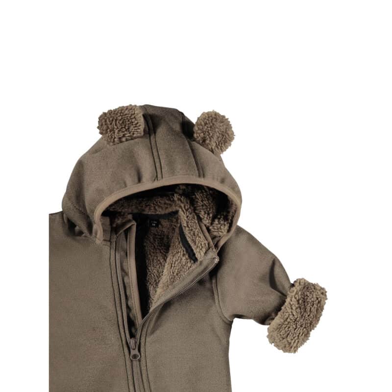 NAME IT Baby Unisex Overall Nbnmada Regenanzug in Braun – Detailbild 6 – jetzt kaufen bei Lifetex-Heimtextilien.de
