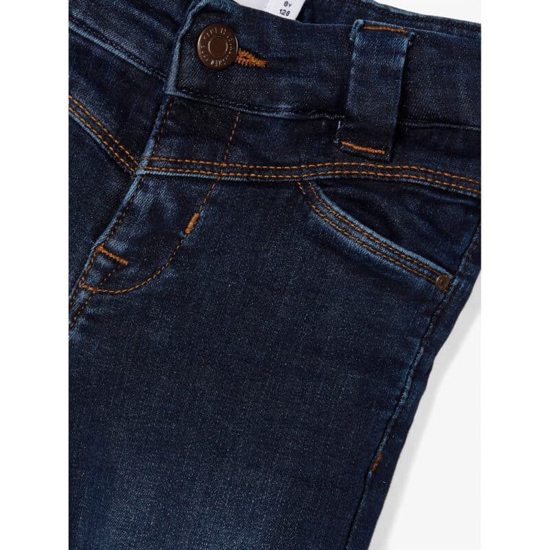 NAME IT Kids Mädchen Jeans Hose Nkfpolly Dnmbatay 3405 Skinny Bru Bet Denim in Dunkelblau – Detailbild 4 – jetzt kaufen bei Lifetex-Heimtextilien.de