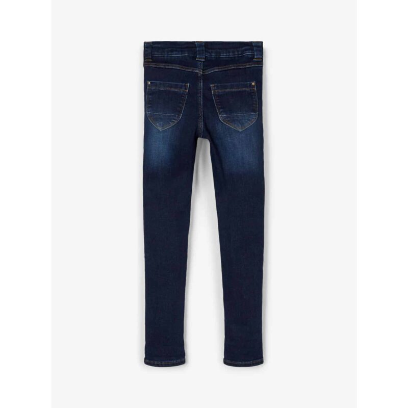 NAME IT Kids Mädchen Jeans Hose Nkfpolly Dnmbatay 3405 Skinny Bru Bet Denim in Dunkelblau – Detailbild 5 – jetzt kaufen bei Lifetex-Heimtextilien.de