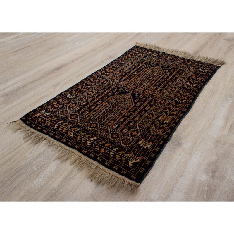 Teppich Poshti Belutsch alt | ca. 55 x 90 cm – Detailbild 1 – jetzt kaufen bei Lifetex-Heimtextilien.de
