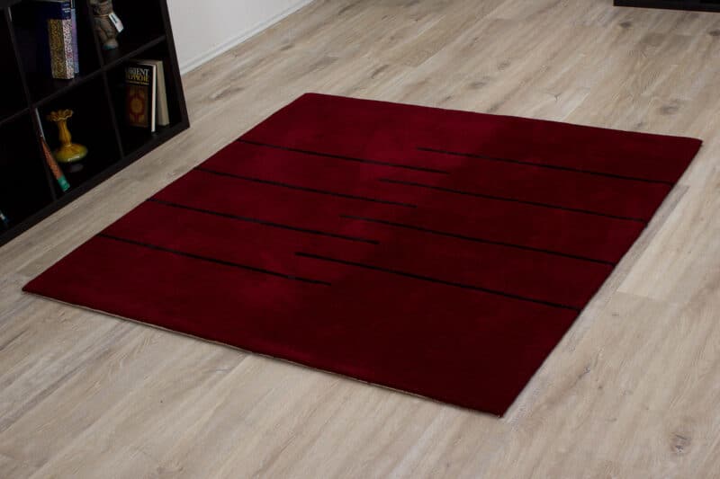 Designteppich modern quadratisch | ca. 160 x 160 cm – Detailbild 1 – jetzt kaufen bei Lifetex-Heimtextilien.de