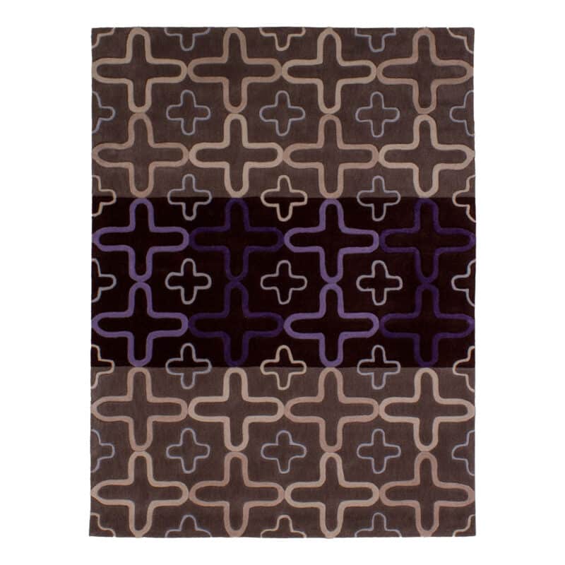 Designteppich abstrakt modern quadratisch | ca. 160 x 160 cm – jetzt kaufen bei Lifetex-Heimtextilien.de