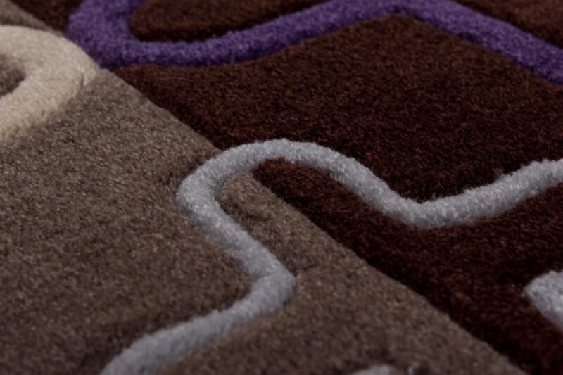 Designteppich Enjoy modern Kreuze | ca. 150 x 200 cm – Detailbild 4 – jetzt kaufen bei Lifetex-Heimtextilien.de