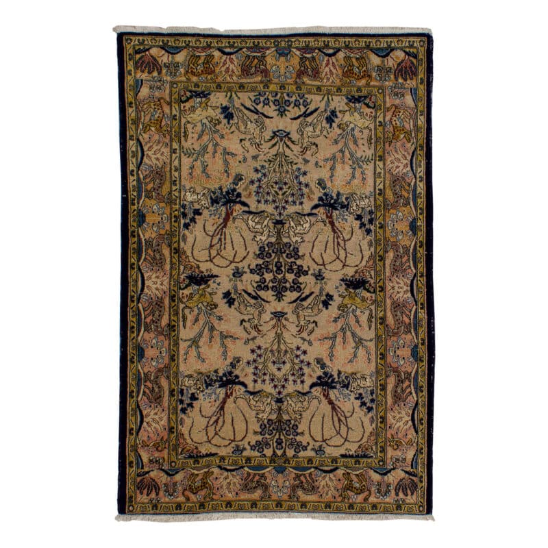 Teppich Ghom Seide | ca. 105 x 160 cm – jetzt kaufen bei Lifetex-Heimtextilien.de