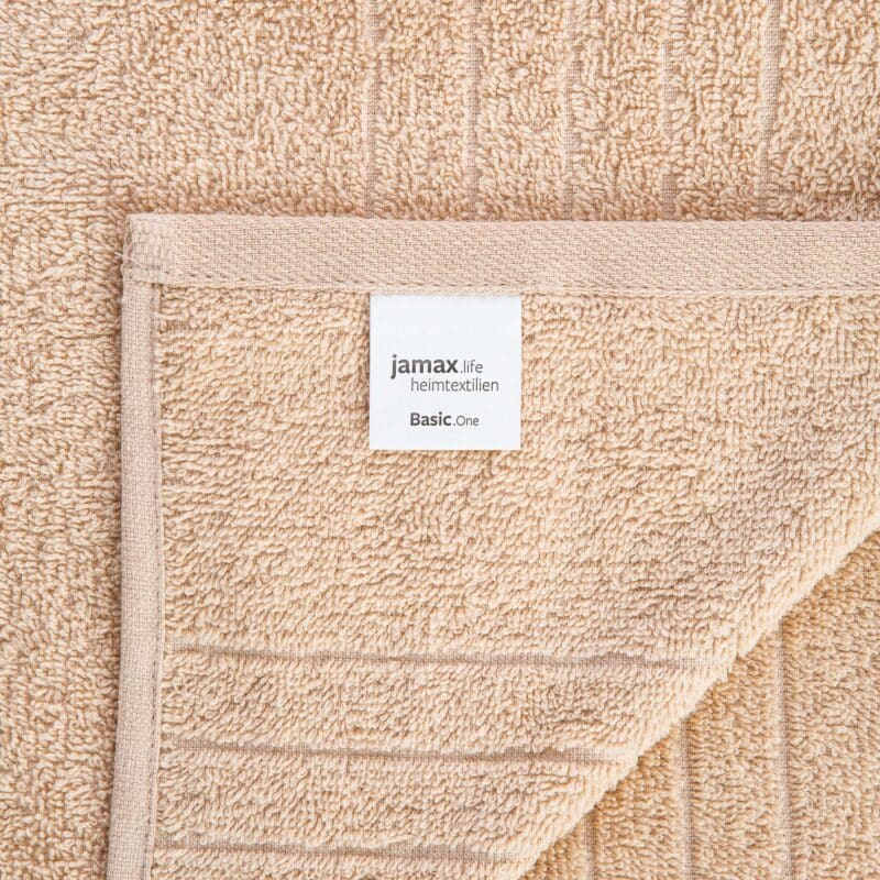 JAMAX.life Basic One Handtuch-Set 4-teilig – Detailbild 3 – jetzt kaufen bei Lifetex-Heimtextilien.de
