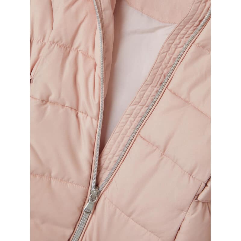 NAME IT Mini Mädchen Winterjacke Nmfmerethe Glitter in Rosa – Detailbild 2 – jetzt kaufen bei Lifetex-Heimtextilien.de