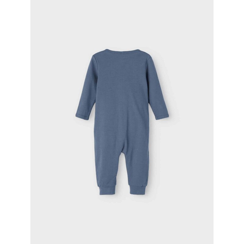 NAME IT 2er Pack Baby-Jungen Schlafanzug Flugzeuge Schlafstrampler Zip in Weiß/Blau – Detailbild 3 – jetzt kaufen bei Lifetex-Heimtextilien.de