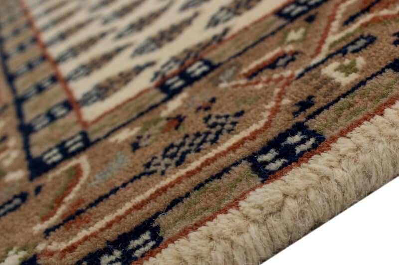Teppich Brücke Bikaner Mir | ca. 70 x 140 cm – Detailbild 3 – jetzt kaufen bei Lifetex-Heimtextilien.de