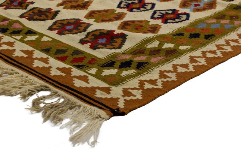 Teppich Kelim Miane Geometrisch | ca. 105 x 160 cm – Detailbild 2 – jetzt kaufen bei Lifetex-Heimtextilien.de