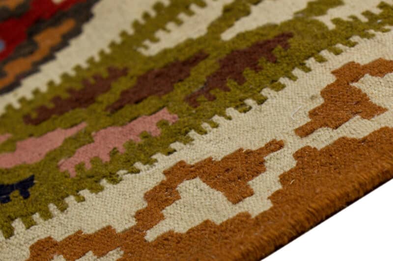 Teppich Kelim Miane Geometrisch | ca. 105 x 160 cm – Detailbild 3 – jetzt kaufen bei Lifetex-Heimtextilien.de