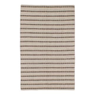 Teppich Kelim Modern Streifen Metallic-Effekt | ca. 120 x 180 cm – jetzt kaufen bei Lifetex-Heimtextilien.de