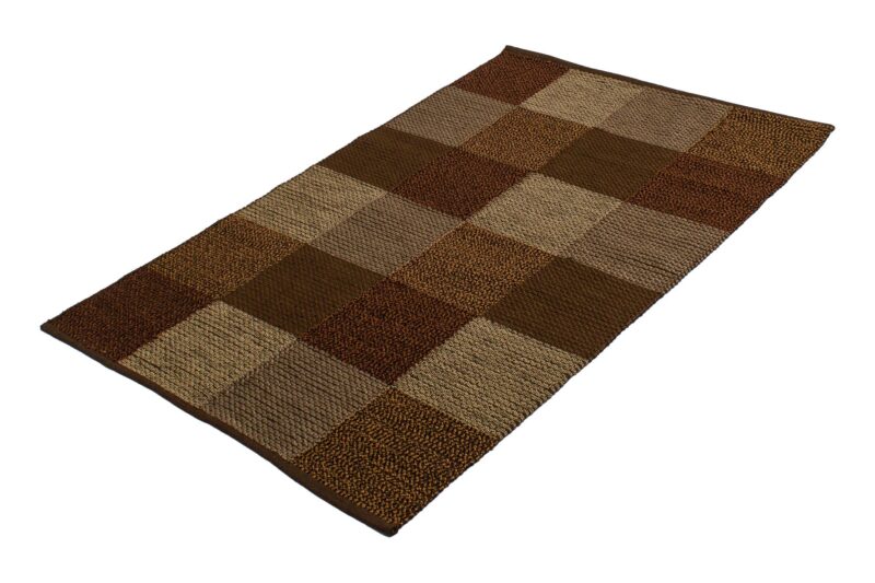 Teppich Kelim Modern Quadrate | ca. 120 x 180 cm – Detailbild 1 – jetzt kaufen bei Lifetex-Heimtextilien.de