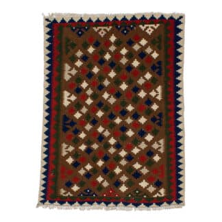 Teppich Kelim Senneh | ca. 105 x 140 cm – jetzt kaufen bei Lifetex-Heimtextilien.de