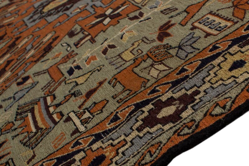 Teppich Kelim Senneh | ca. 130 x 195 cm – Detailbild 3 – jetzt kaufen bei Lifetex-Heimtextilien.de