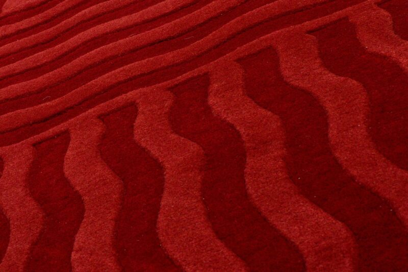 Designteppich Modern Wellen | ca. 160 x 230 cm – Detailbild 4 – jetzt kaufen bei Lifetex-Heimtextilien.de
