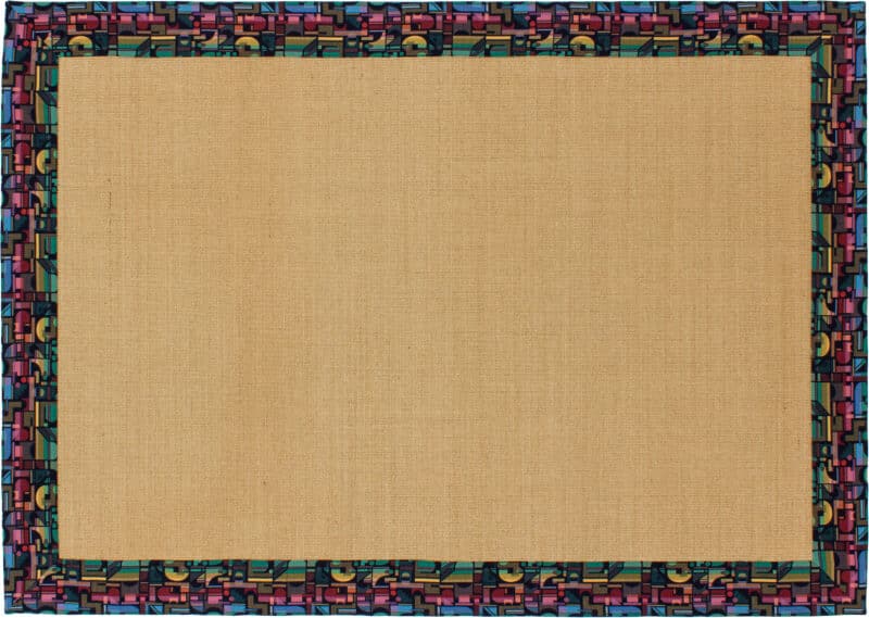 Designteppich modern Sisal mit Bordüre | ca. 170 x 230 cm – jetzt kaufen bei Lifetex-Heimtextilien.de
