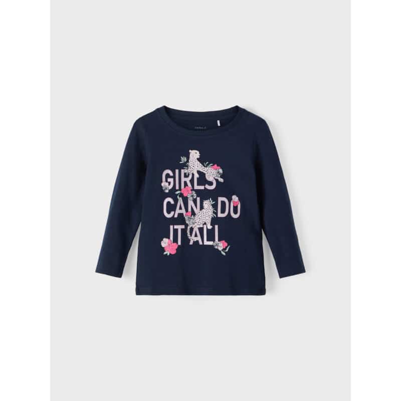 NAME IT Mini Mädchen Nmfonexia Langarm Shirt Top Einhorn Katze Leopard – Detailbild 4 – jetzt kaufen bei Lifetex-Heimtextilien.de