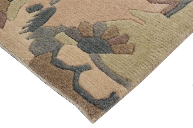 Teppichbrücke Nepal mit Bordüre | ca. 90 x 160 cm – Detailbild 2 – jetzt kaufen bei Lifetex-Heimtextilien.de