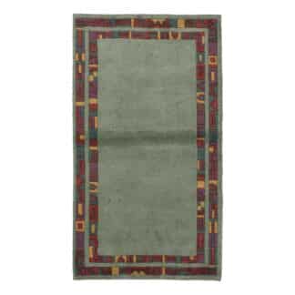 Teppichbrücke Nepali Modern mit Bordüre | ca. 90 x 160 cm – jetzt kaufen bei Lifetex-Heimtextilien.de