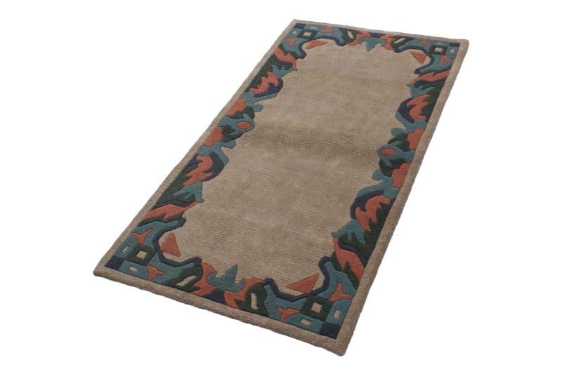 Teppichbrücke Nepali Modern mit Bordüre | ca. 90 x 160 cm – Detailbild 1 – jetzt kaufen bei Lifetex-Heimtextilien.de