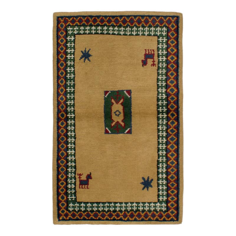 Teppichbrücke Nepali Modern mit Bordüre | ca. 90 x 160 cm – jetzt kaufen bei Lifetex-Heimtextilien.de