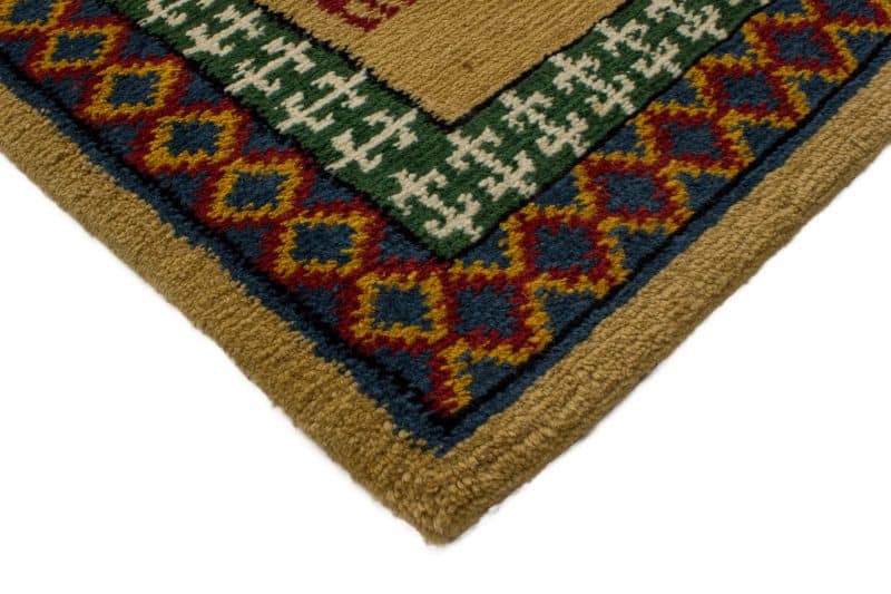 Teppich Nepal mit Bordüre | ca. 95 x 160 cm – Detailbild 2 – jetzt kaufen bei Lifetex-Heimtextilien.de