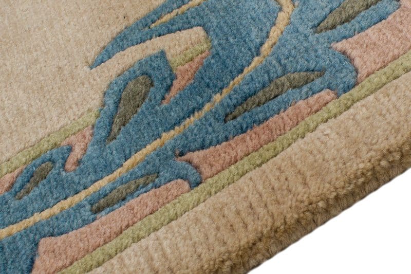 Teppich Nepal mit Bordüre | ca. 95 x 160 cm – Detailbild 3 – jetzt kaufen bei Lifetex-Heimtextilien.de