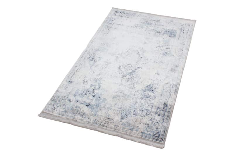 Designteppich Vintage Luna Blau | ca. 120 x 180 cm – Detailbild 3 – jetzt kaufen bei Lifetex-Heimtextilien.de