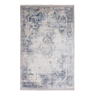 Designteppich Vintage Luna Blau | ca. 120 x 180 cm – jetzt kaufen bei Lifetex-Heimtextilien.de
