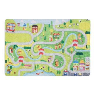 Kinderteppich Spielteppich Straße | ca. 80 x 150 cm – jetzt kaufen bei Lifetex-Heimtextilien.de