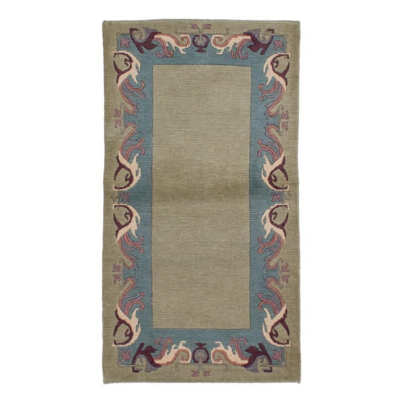 Teppich Brücke Nepal mit Bordüre | ca. 75 x 135 cm – jetzt kaufen bei Lifetex-Heimtextilien.de