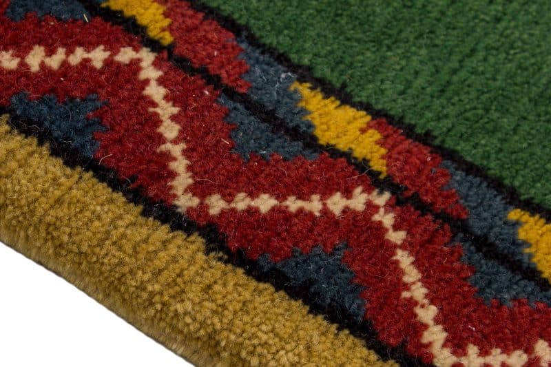 Teppich Brücke Gabbeh mit Bordüre | ca. 75 x 135 cm – Detailbild 3 – jetzt kaufen bei Lifetex-Heimtextilien.de