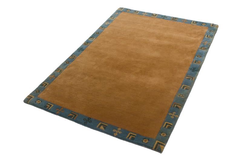 Teppich Nepal modern mit Bordüre | ca. 120 x 175 cm – Detailbild 1 – jetzt kaufen bei Lifetex-Heimtextilien.de