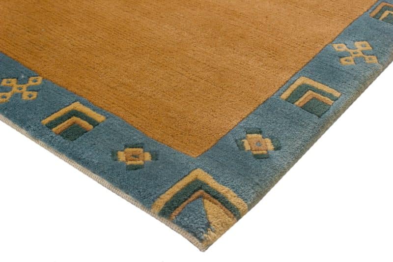 Teppich Nepal modern mit Bordüre | ca. 120 x 175 cm – Detailbild 2 – jetzt kaufen bei Lifetex-Heimtextilien.de