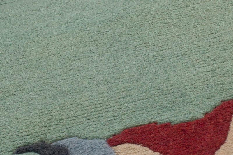 Teppich Nepali modern mit Bordüre | ca. 95 x 160 cm – Detailbild 4 – jetzt kaufen bei Lifetex-Heimtextilien.de