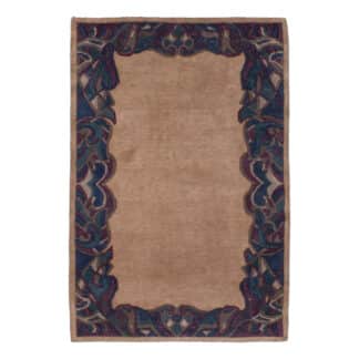 Teppich Nepali modern mit Bordüre | ca. 120 x 175 cm – jetzt kaufen bei Lifetex-Heimtextilien.de