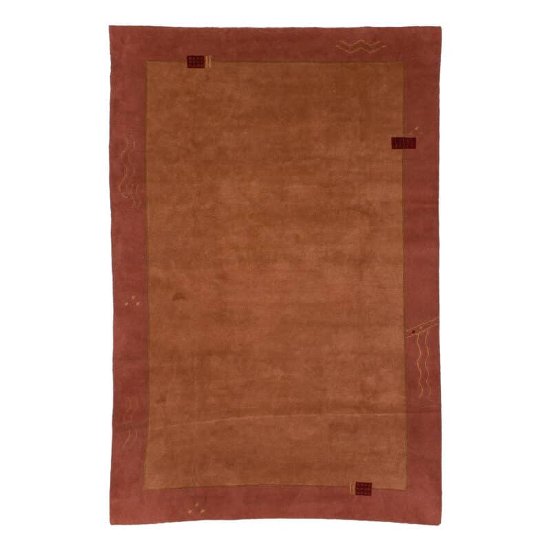 Großteppich Nepali modern mit Bordüre | ca. 195 x 295 cm – jetzt kaufen bei Lifetex-Heimtextilien.de