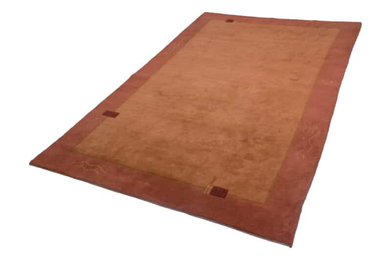 Großteppich Nepali modern mit Bordüre | ca. 195 x 295 cm – Detailbild 1 – jetzt kaufen bei Lifetex-Heimtextilien.de