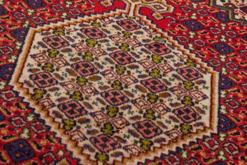 Teppich Senneh mit Bordüre | ca. 125 x 160 cm – Detailbild 4 – jetzt kaufen bei Lifetex-Heimtextilien.de