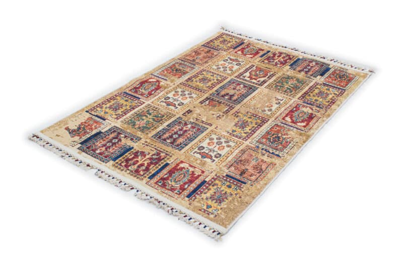 Teppich Vintage Felder Print | ca. 120 x 180 cm – Detailbild 1 – jetzt kaufen bei Lifetex-Heimtextilien.de