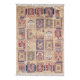 Teppich Vintage Felder Print | ca. 160 x 230 cm – jetzt kaufen bei Lifetex-Heimtextilien.de