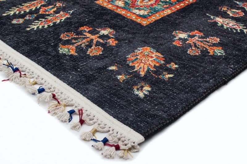 Teppich Samarkand Felder | ca. 160 x 230 cm – Detailbild 2 – jetzt kaufen bei Lifetex-Heimtextilien.de