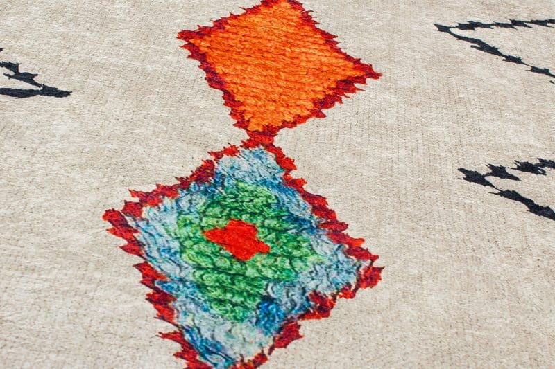 Teppich Berber Modern Print | ca. 160 x 230 cm – Detailbild 4 – jetzt kaufen bei Lifetex-Heimtextilien.de