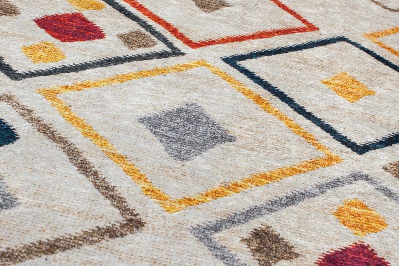 Teppich Modern Geometrisch Print  | ca. 160 x 230 cm – Detailbild 4 – jetzt kaufen bei Lifetex-Heimtextilien.de
