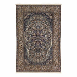 Großteppich Nain Korkwolle mit Seide fein | ca. 205 x 310 cm – jetzt kaufen bei Lifetex-Heimtextilien.de