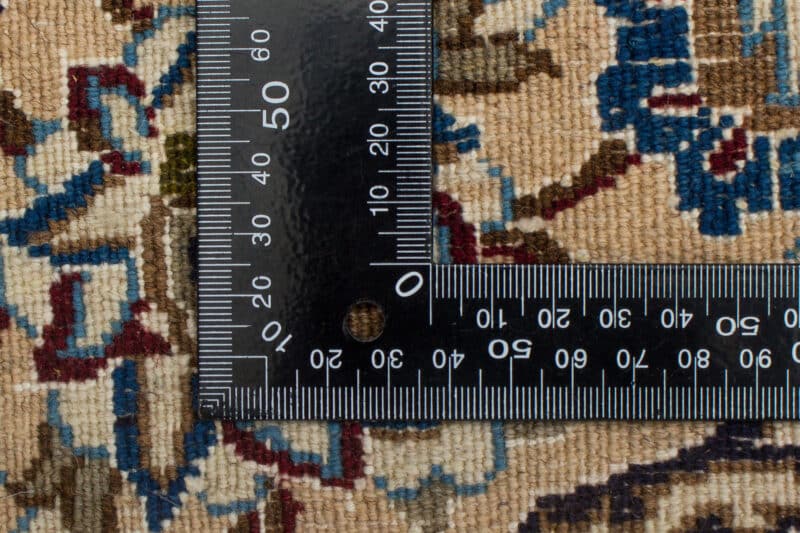 Großteppich Nain Korkwolle mit Seide fein | ca. 205 x 310 cm – Detailbild 5 – jetzt kaufen bei Lifetex-Heimtextilien.de