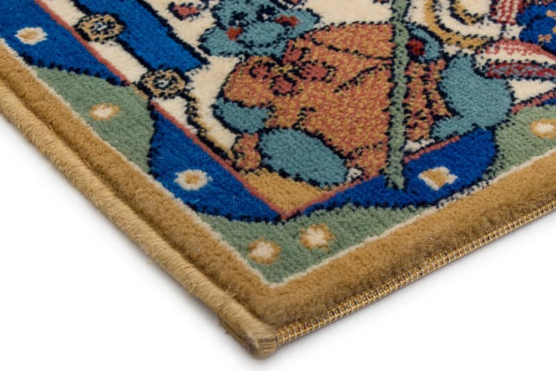 Kinderteppich Brücke Classic Bär mit Bordüre | ca. 80 x 160 cm – Detailbild 2 – jetzt kaufen bei Lifetex-Heimtextilien.de