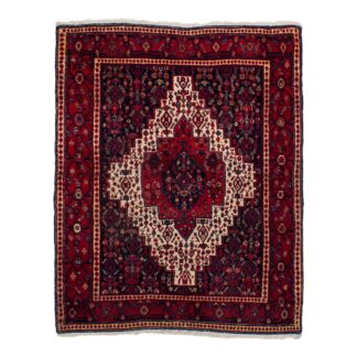Teppich Senneh mit Bordüre | ca. 115 x 140 cm – jetzt kaufen bei Lifetex-Heimtextilien.de