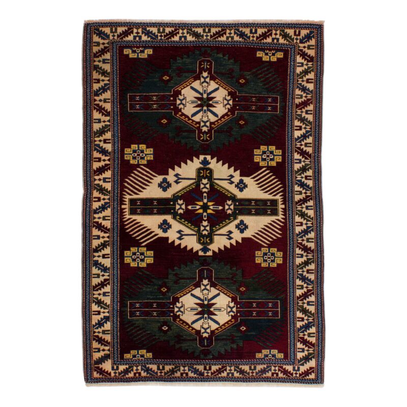 Teppich Shirwan Alt mit Bordüre | ca. 120 x 180 cm – jetzt kaufen bei Lifetex-Heimtextilien.de